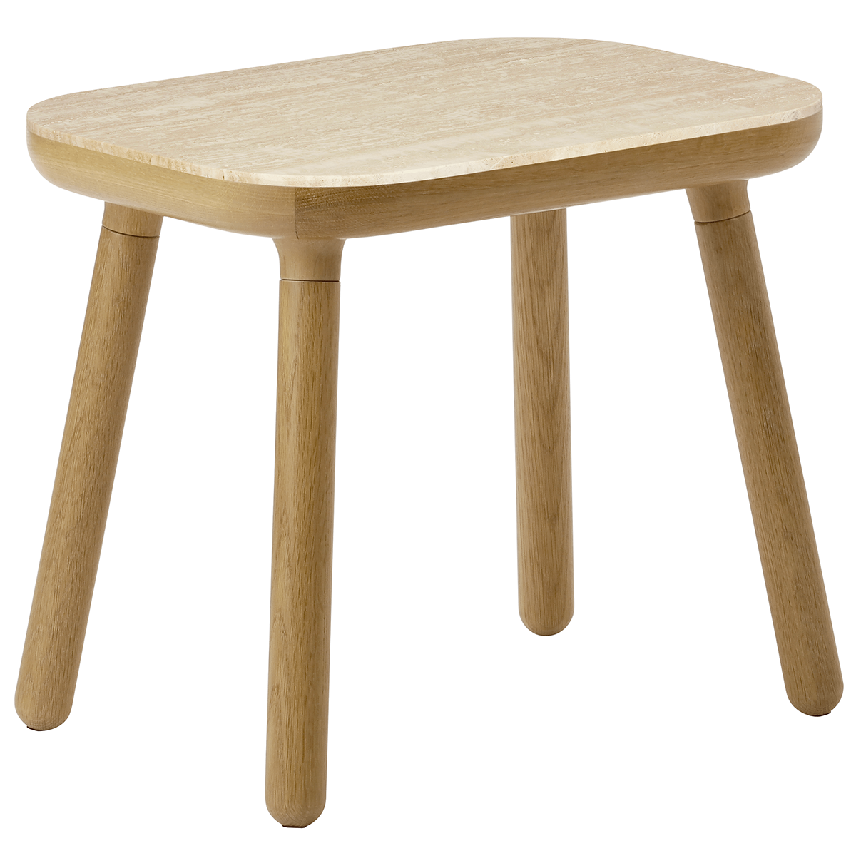 Paff Travertin Side Table