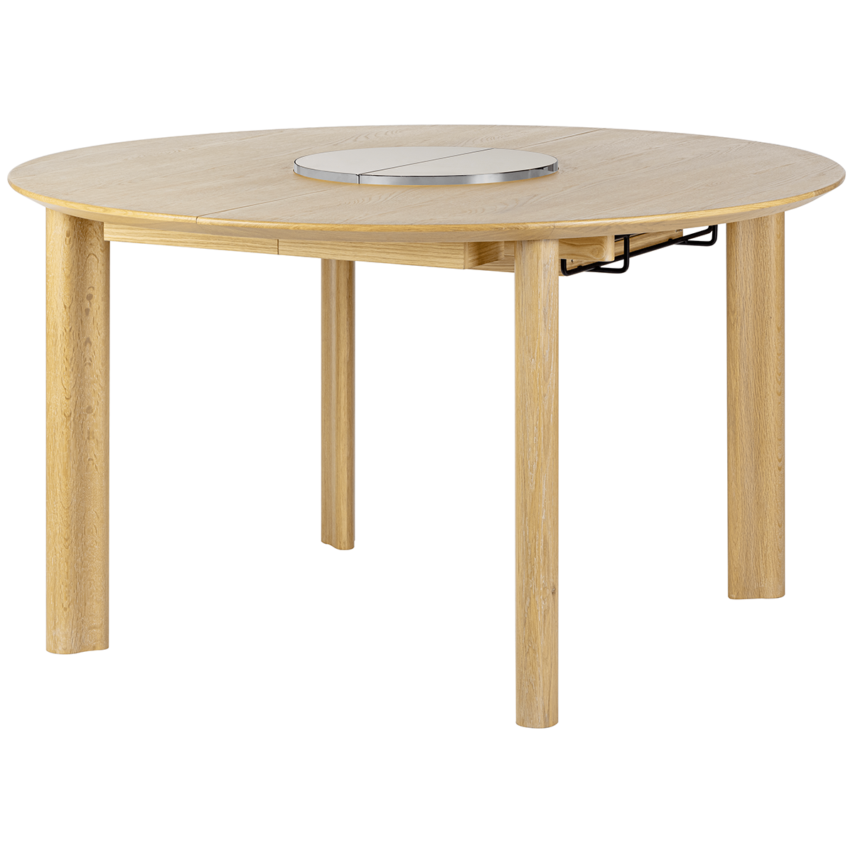 Comfort Circle Extendable Dining Table with Ceramic Top