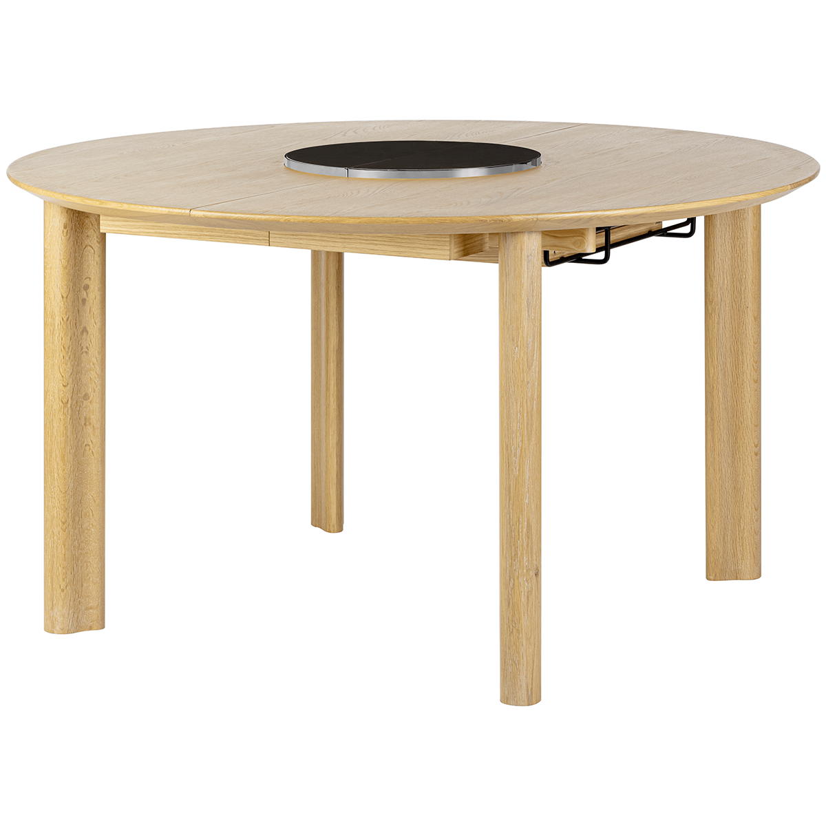 Comfort Circle Extendable Dining Table with Ceramic Top