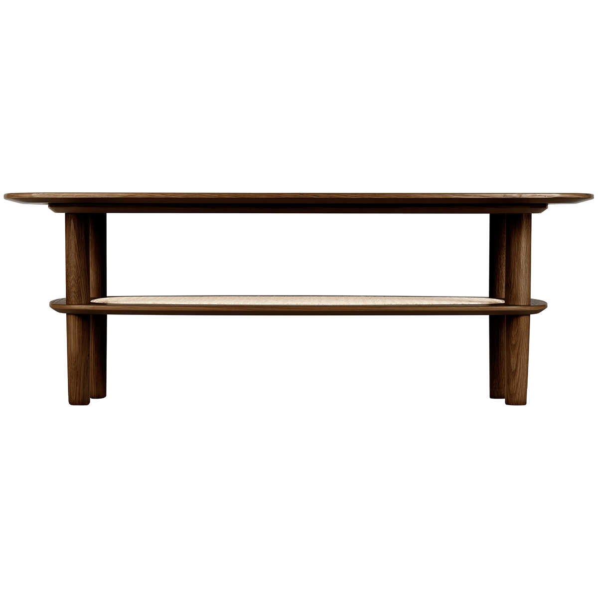 Together Sleek Rectangular Coffee Table
