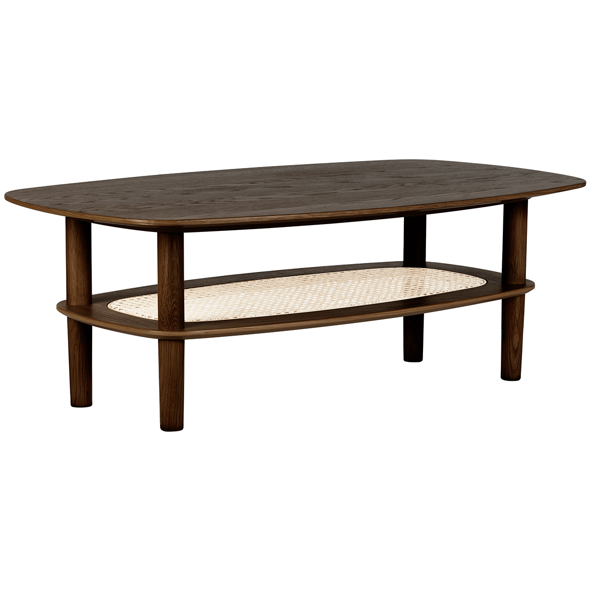 Together Sleek Rectangular Coffee Table