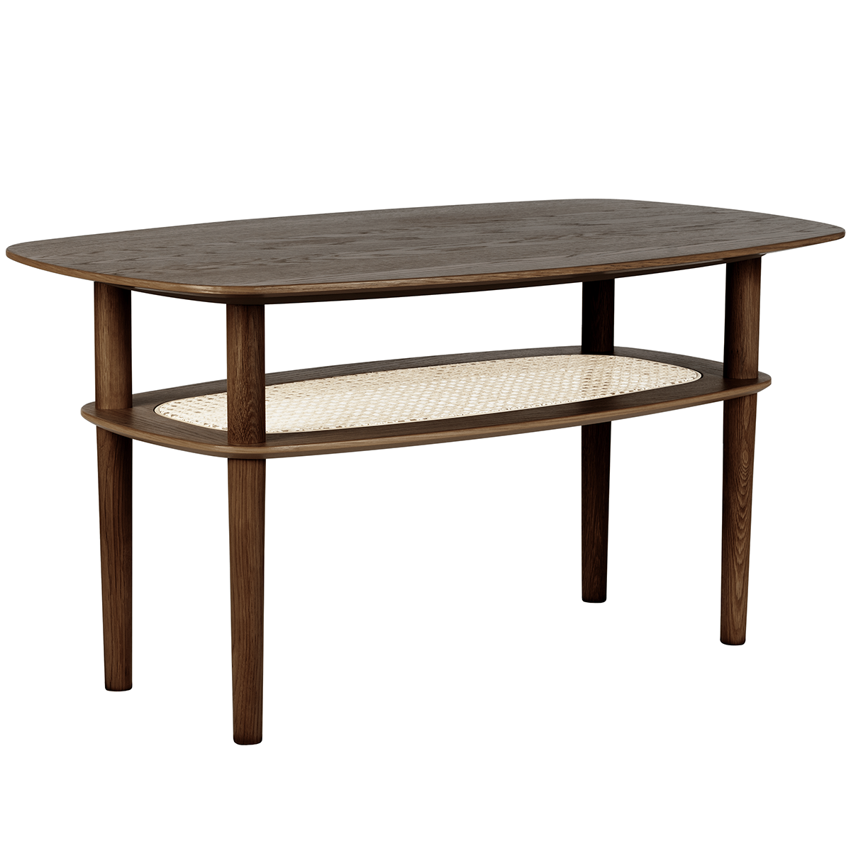Together Sleek Rectangular Coffee Table