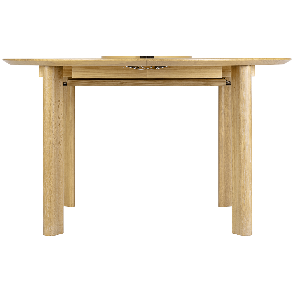 Comfort Circle Extendable Dining Table with Ceramic Top
