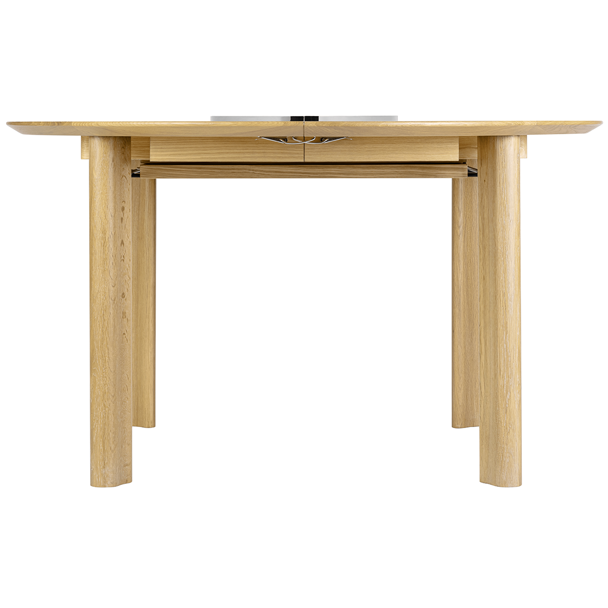 Comfort Circle Extendable Dining Table with Ceramic Top