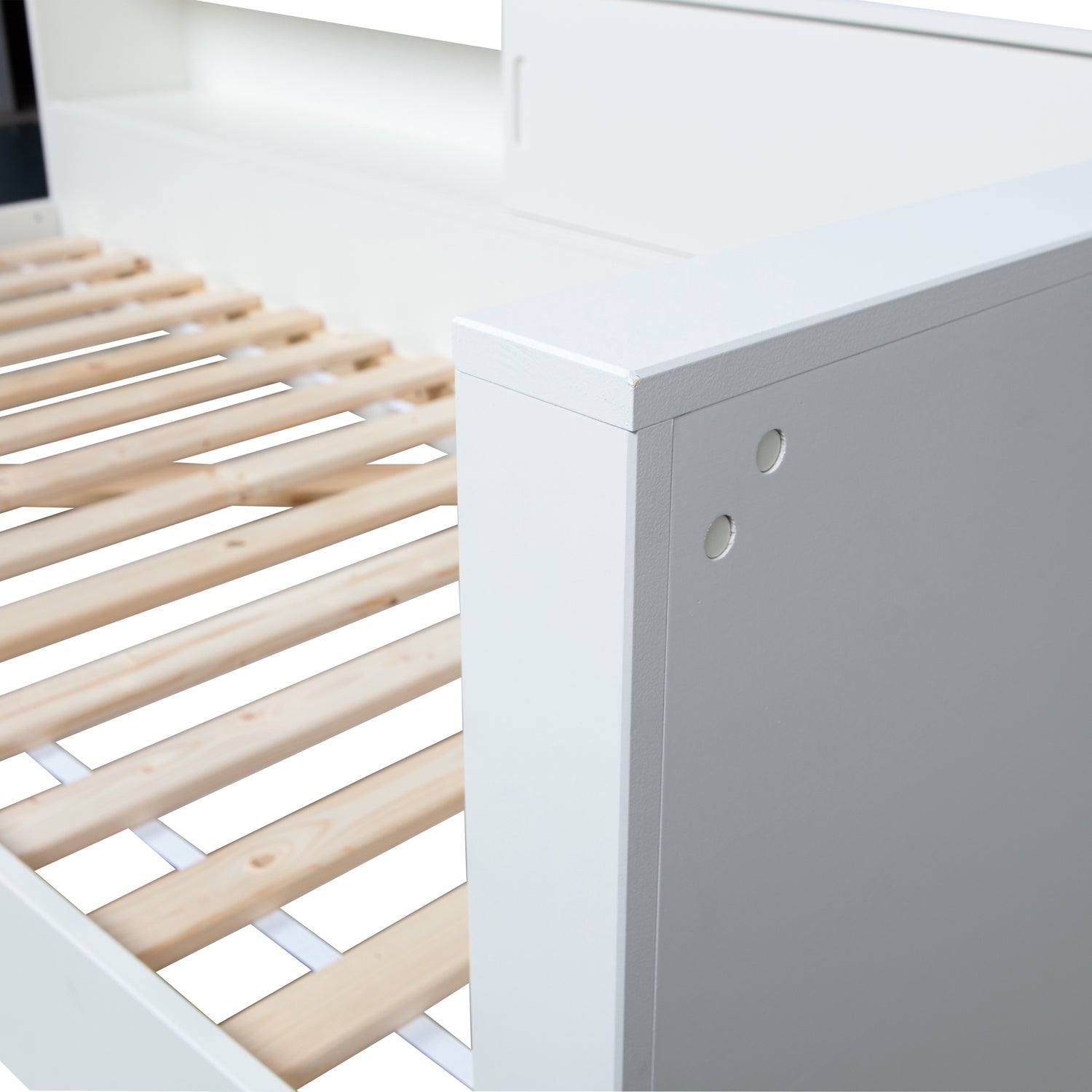 Connect-Pine-Wood-Corner-Bed-
