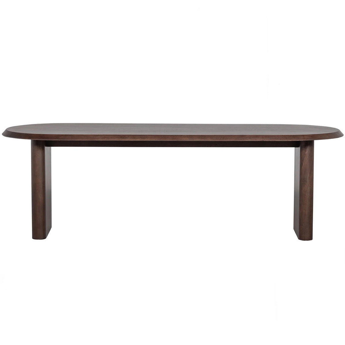 Ellips Walnut Mango Wood Dining Table