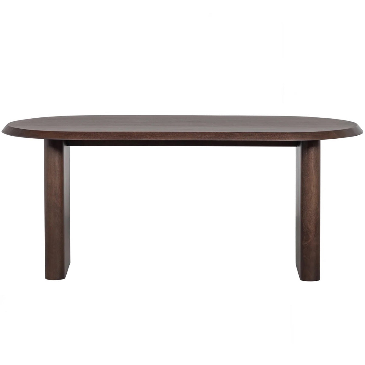 Ellips Walnut Mango Wood Dining Table