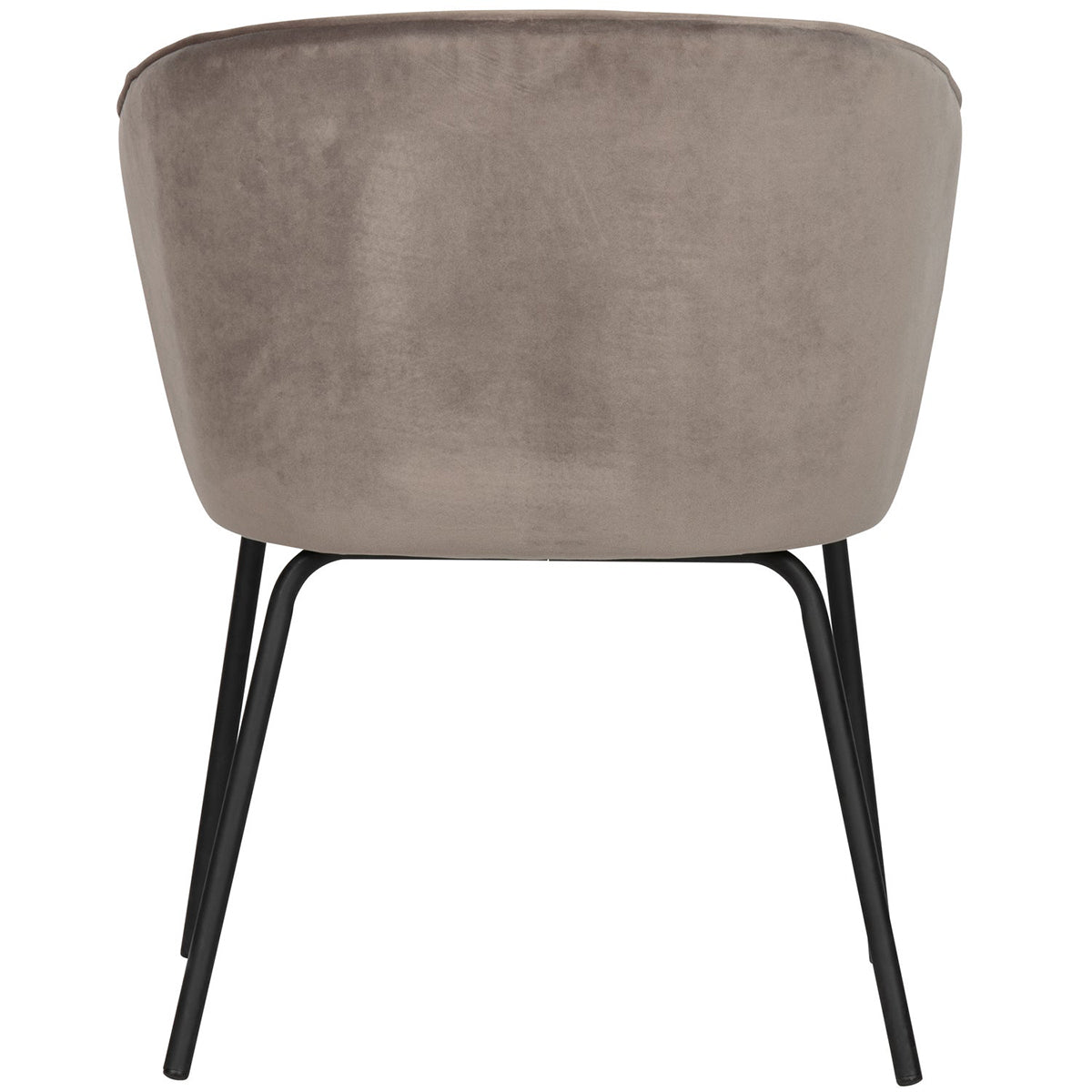 Admit Khaki Velvet Dining Chair