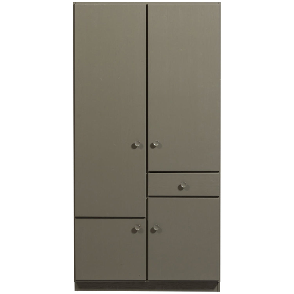 Alfie Forest Pine Wood 2 Doors Wardrobe