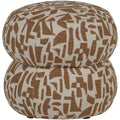 Anic Graphic Pattern Pouf