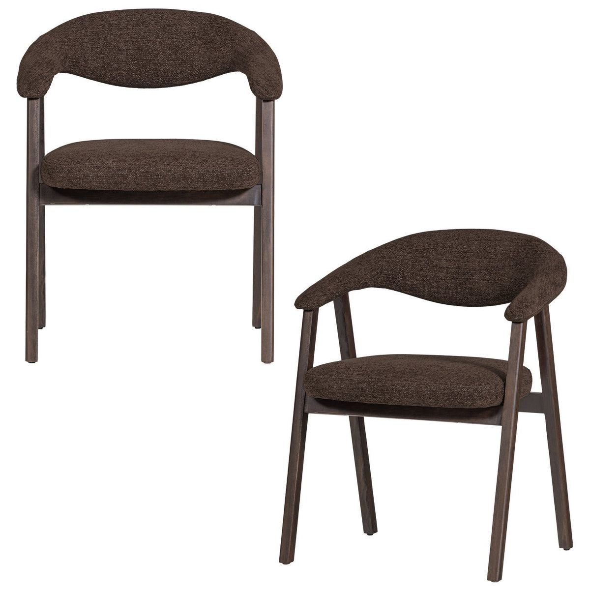 Avar Dining Chair with Armrest