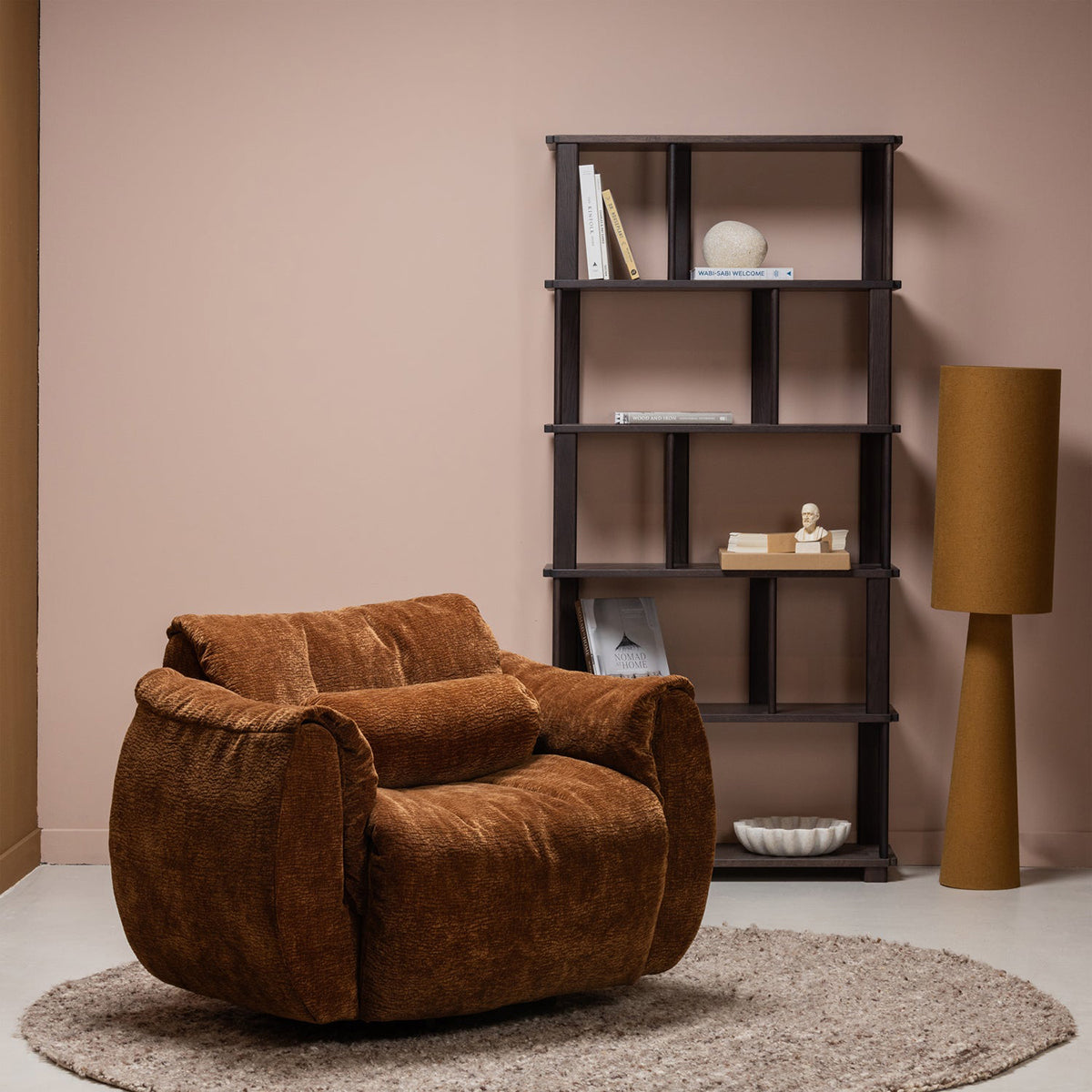 Baggy Swivel Armchair