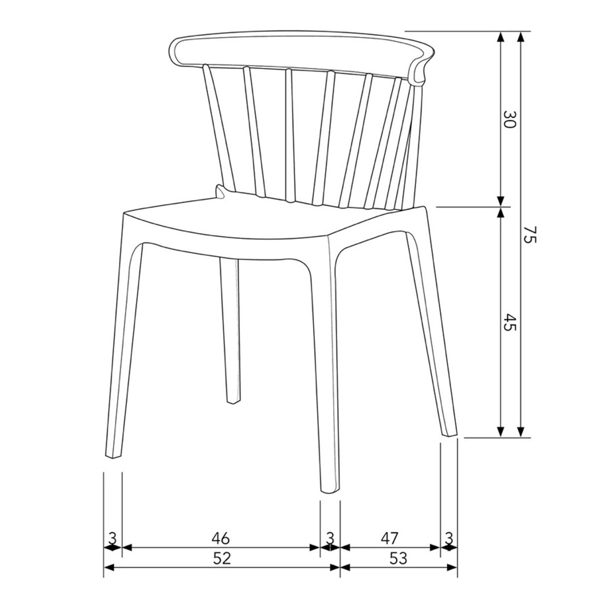 Bliss Garden Chair (2/Set)