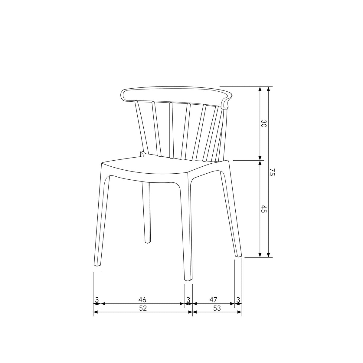 Bliss Garden Chair (2/Set)