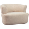 Boris Warm Sand Boucle Armchair
