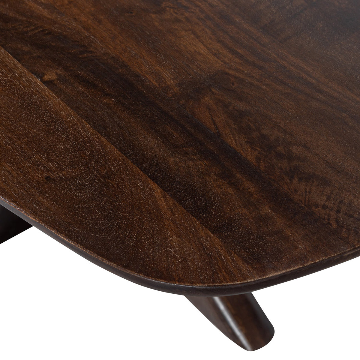 Bridge Walnut Mango Wood Dining Table