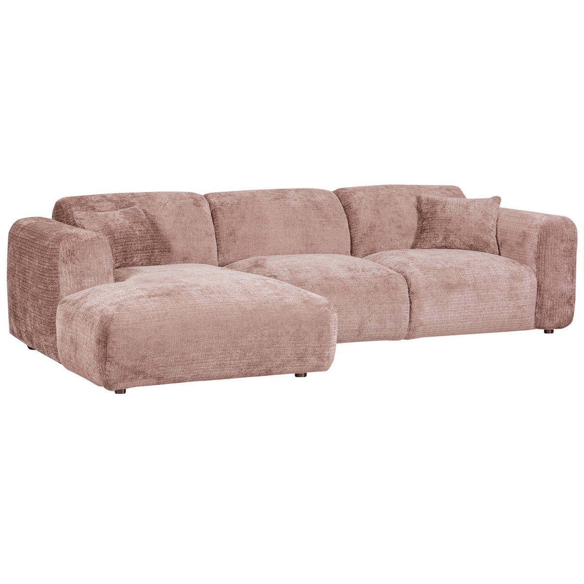 Cloud Chenille Chaise Longue Sofa