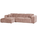 Cloud Chenille Chaise Longue Sofa