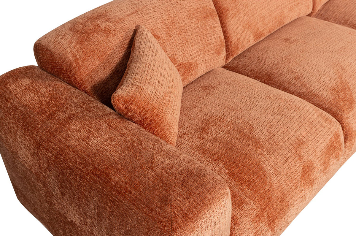 Cloud Chenille Chaise Longue Sofa