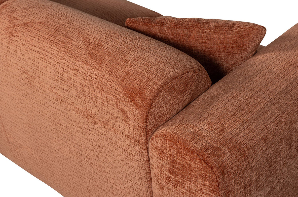 Cloud Chenille Chaise Longue Sofa