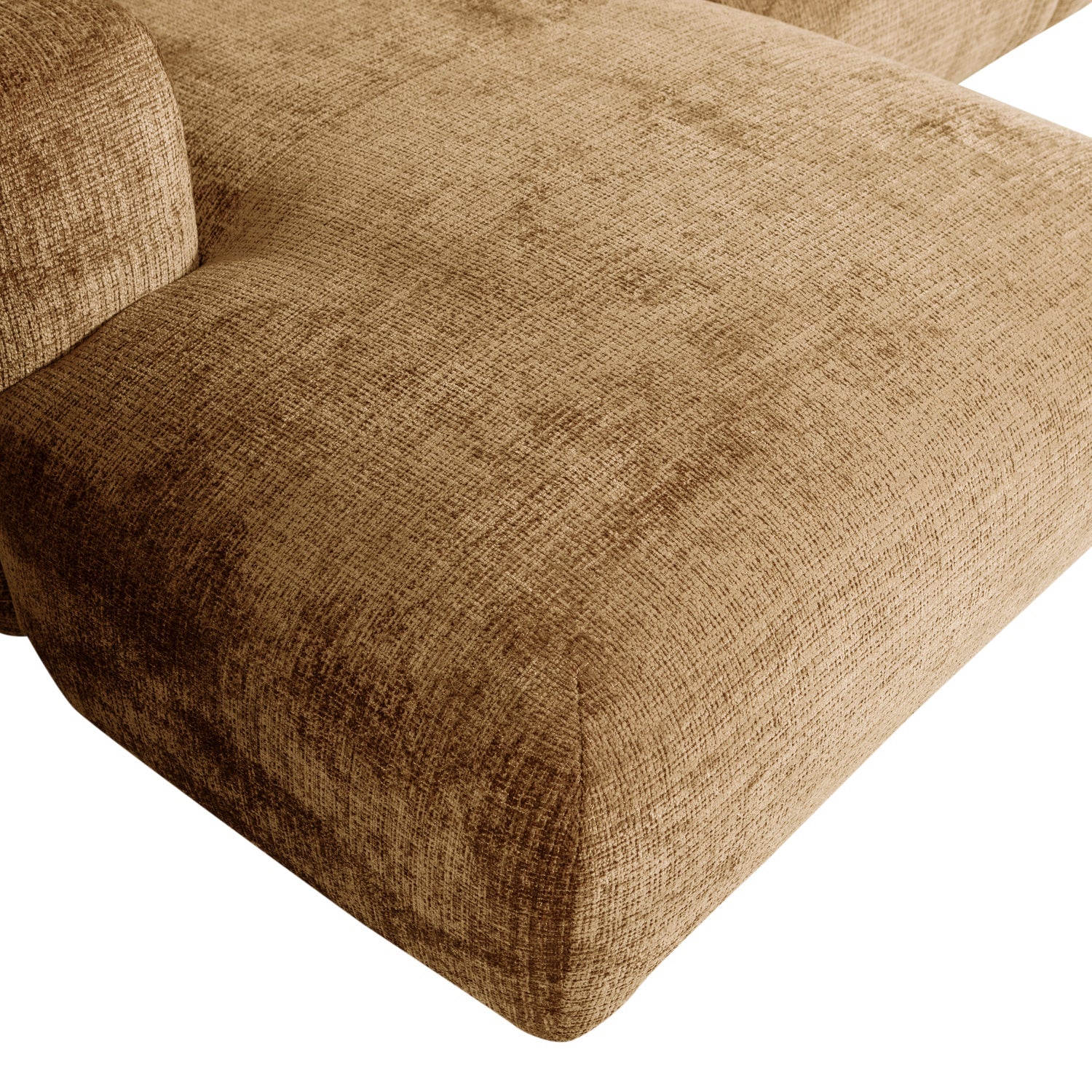 Cloud Chenille Chaise Longue Sofa