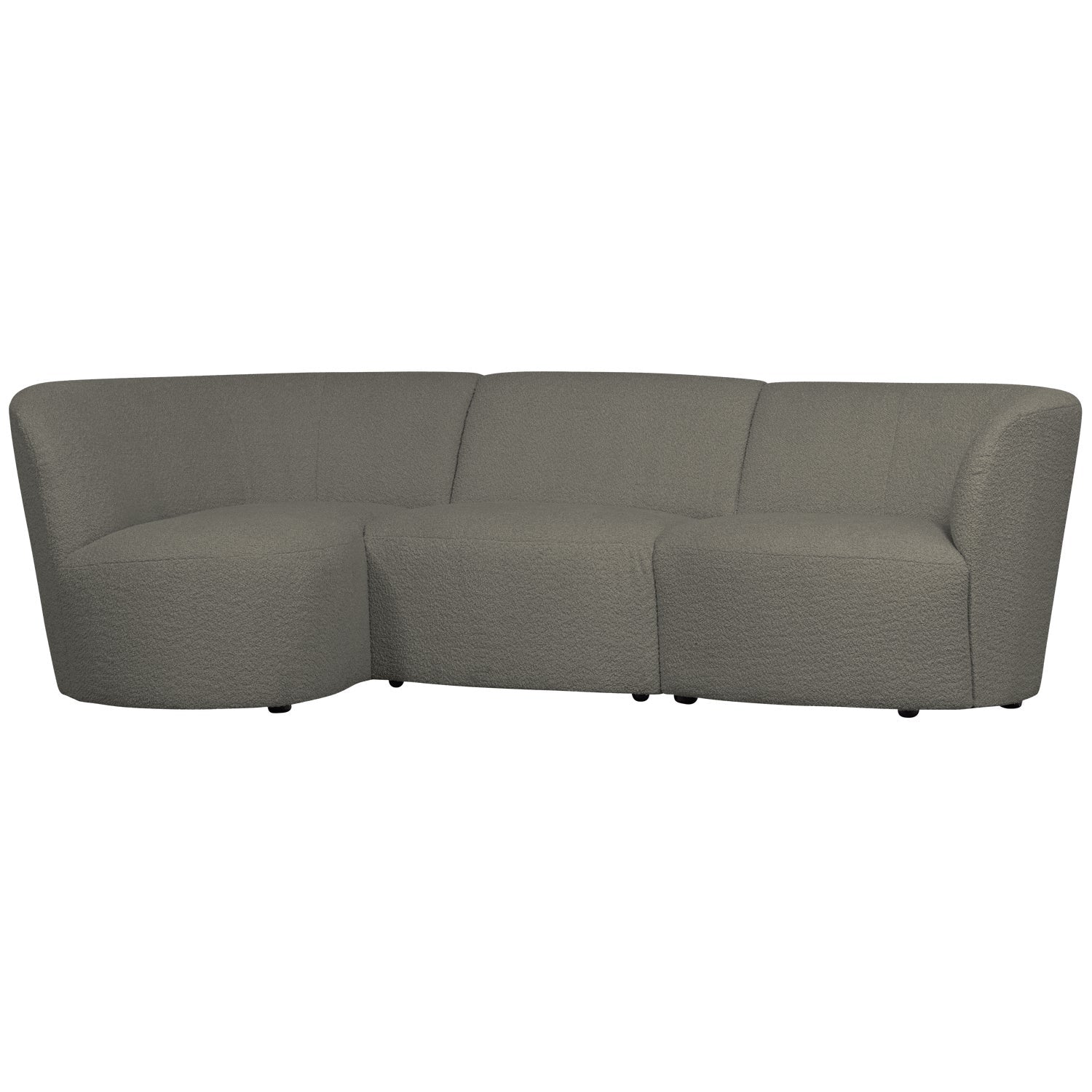 Coco Boucle 3 Seater Rounded Sofa