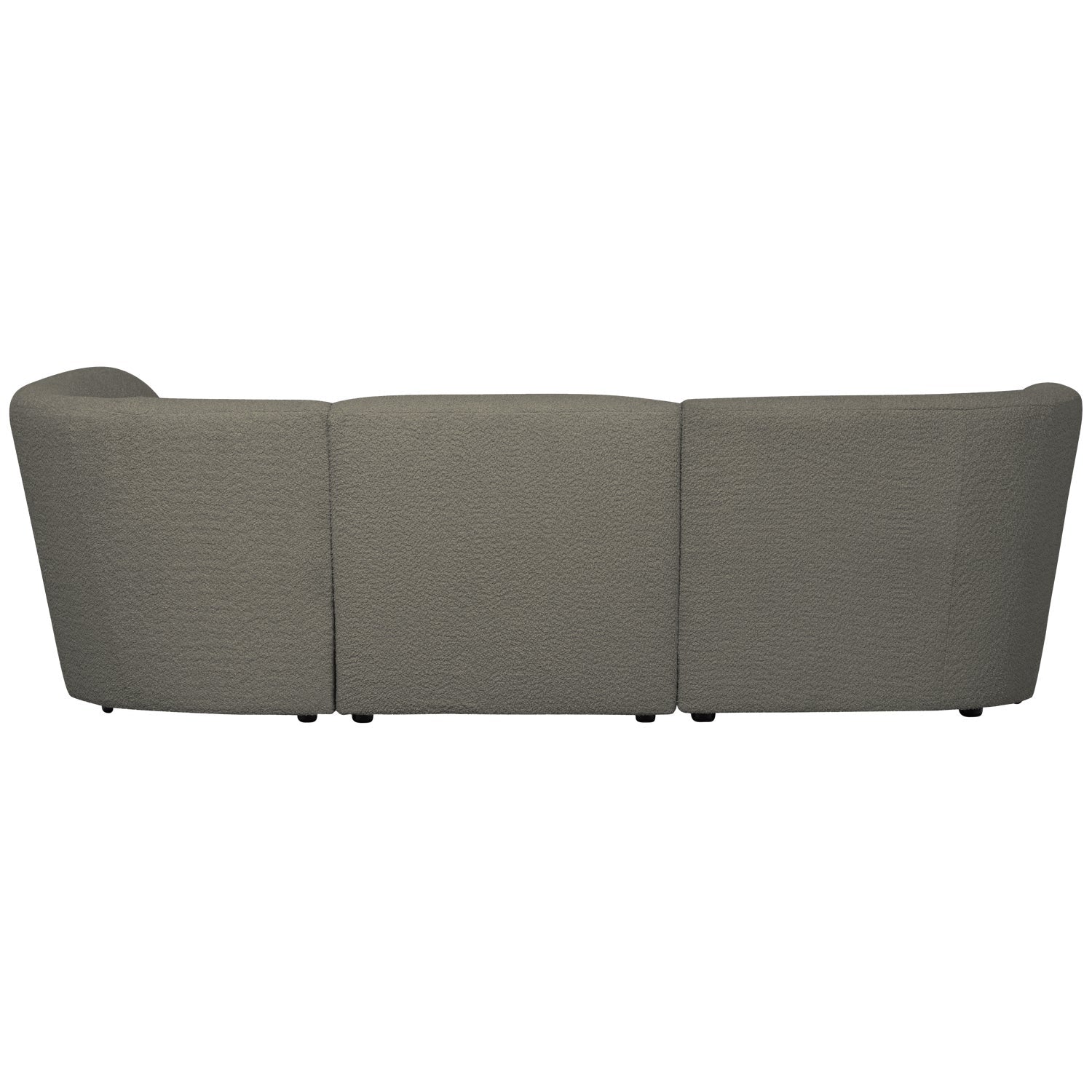 Coco Boucle 3 Seater Rounded Sofa