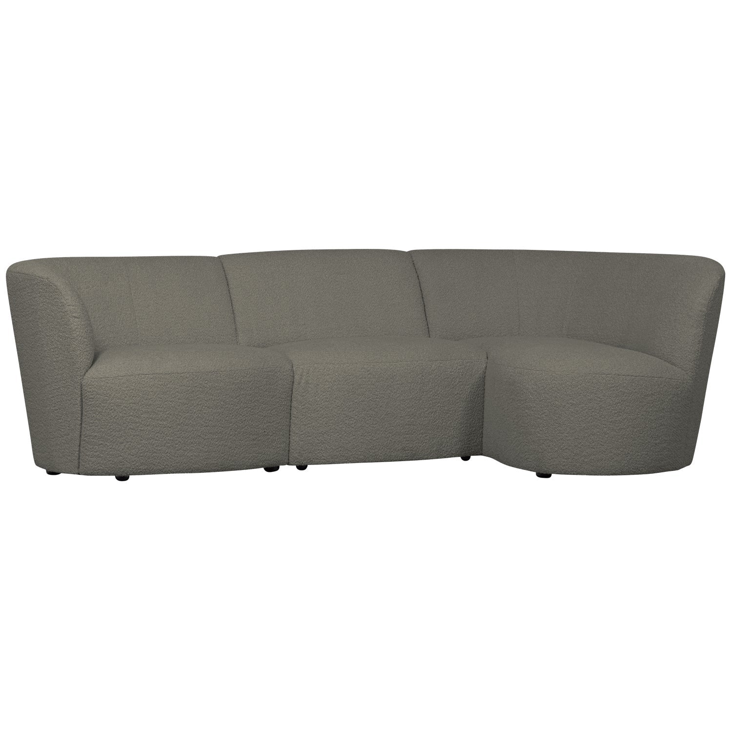 Coco Boucle 3 Seater Rounded Sofa