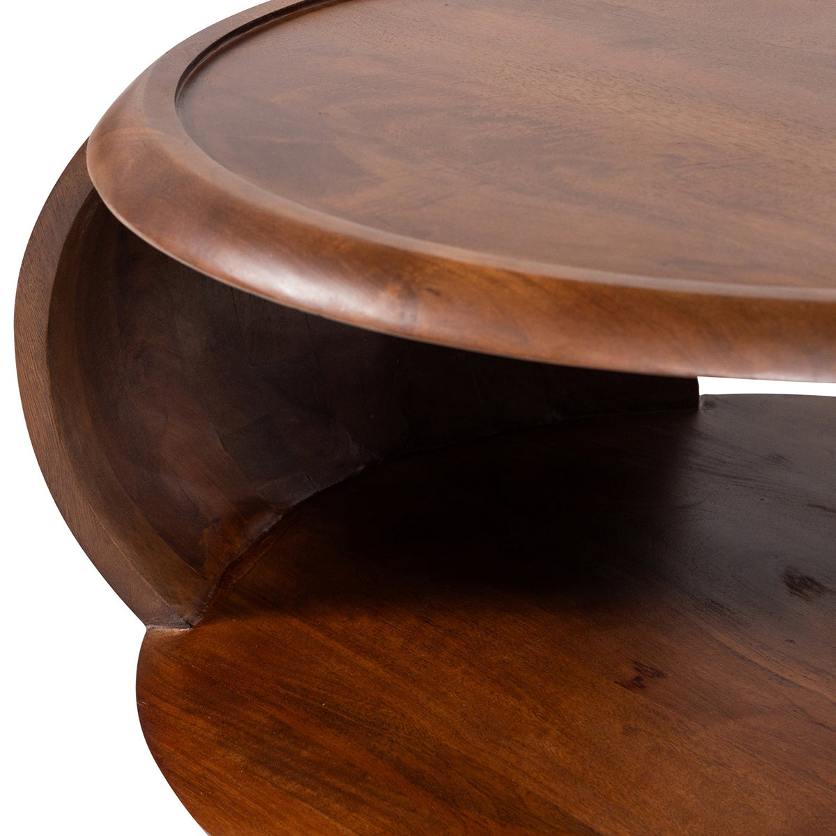 Cole Brown Mango Wood Coffee Table