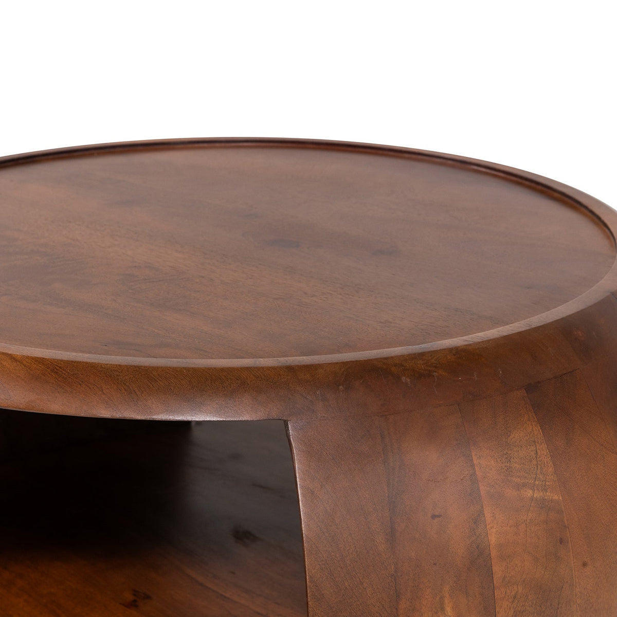Cole Brown Mango Wood Coffee Table