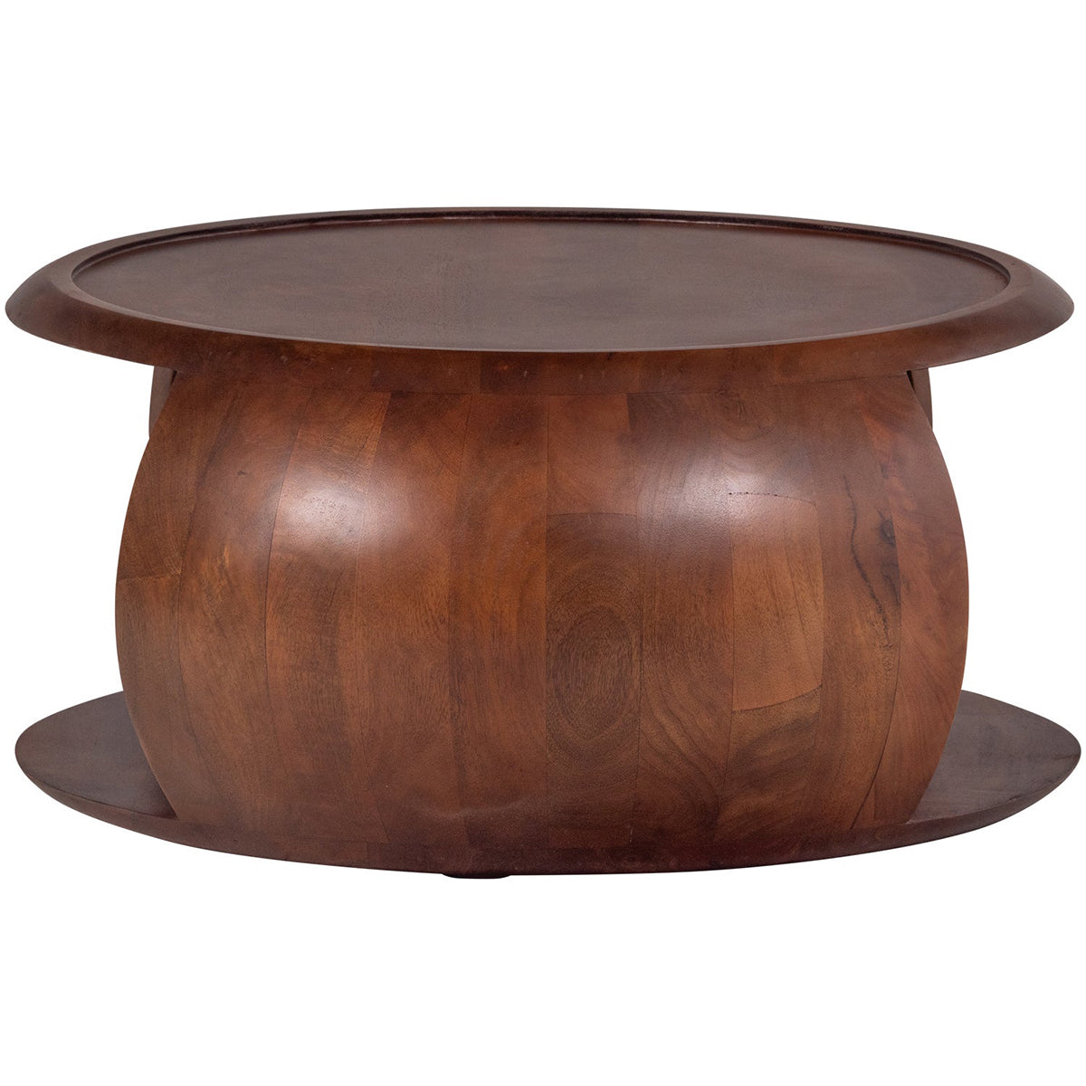 Cole Brown Mango Wood Coffee Table