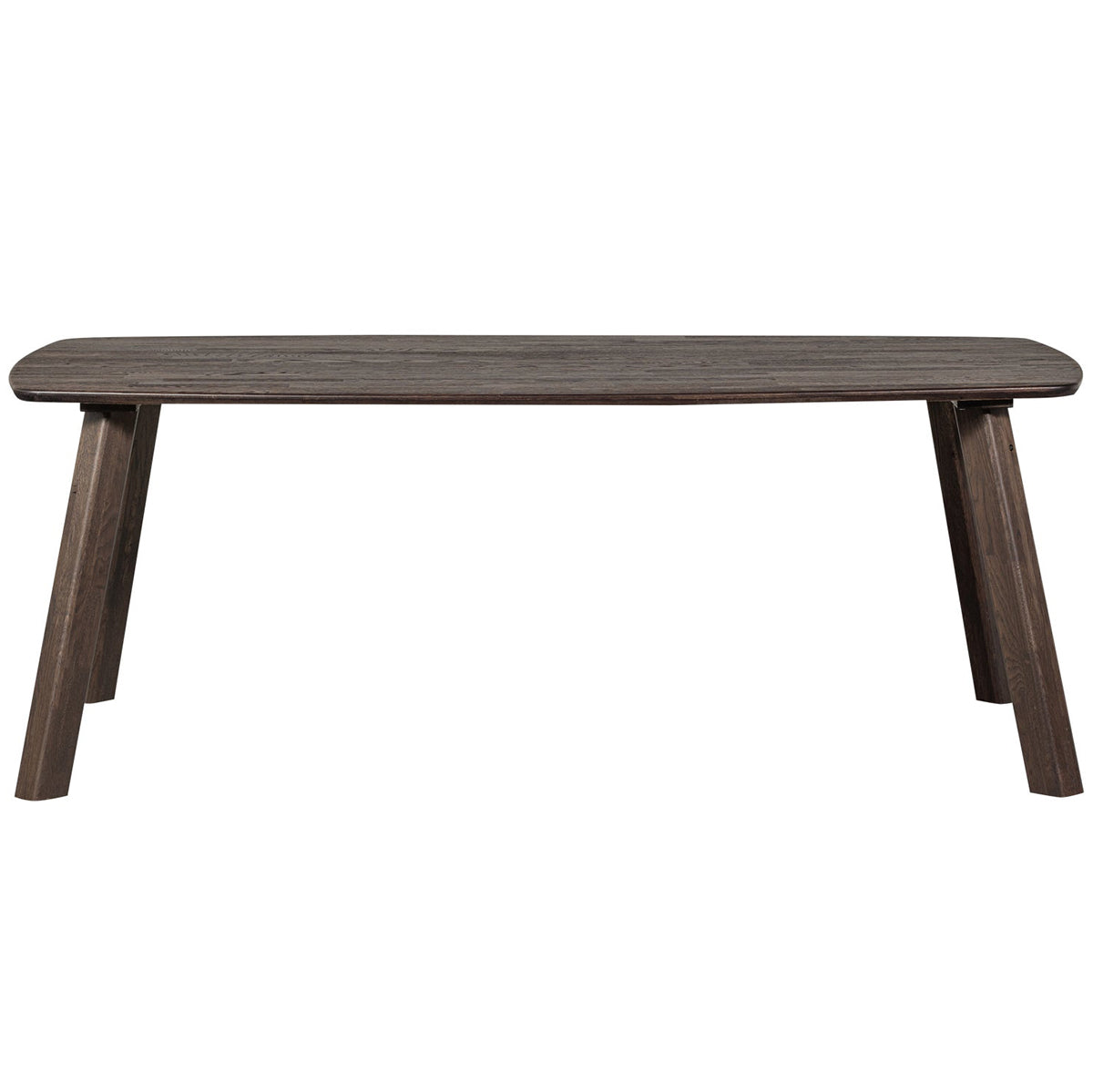 Danish Oak Wood Oval Dining Table