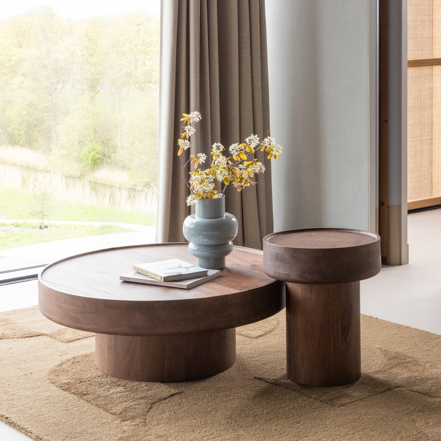Dara Brown Mango Wood Coffee Table