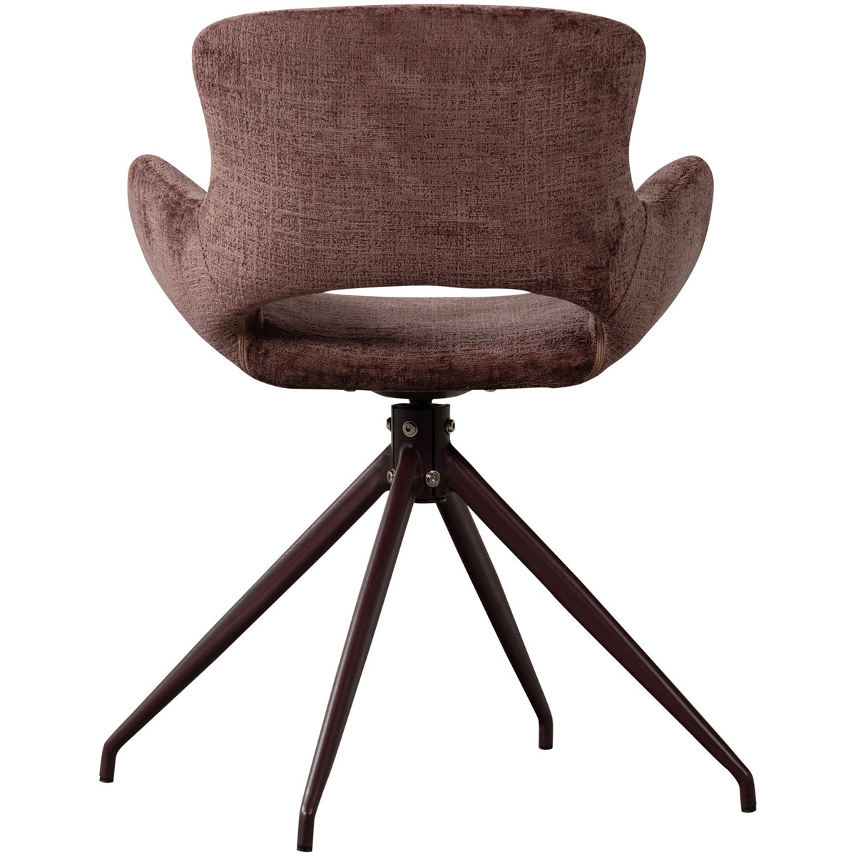 Eliva Velvet Swivel Dining Chair