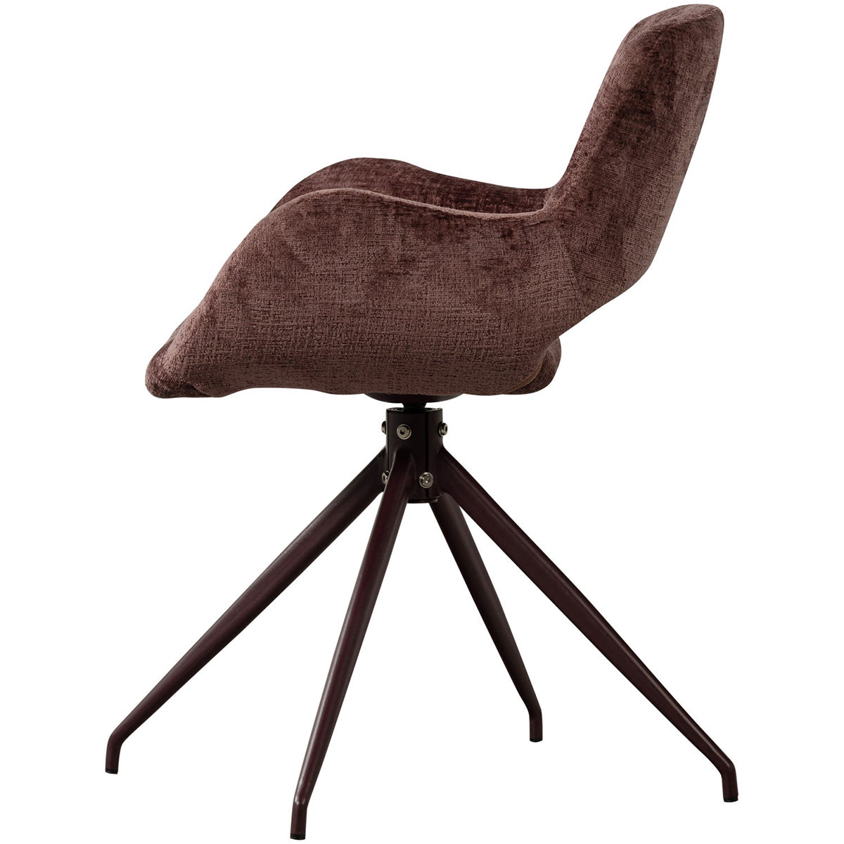 Eliva Velvet Swivel Dining Chair