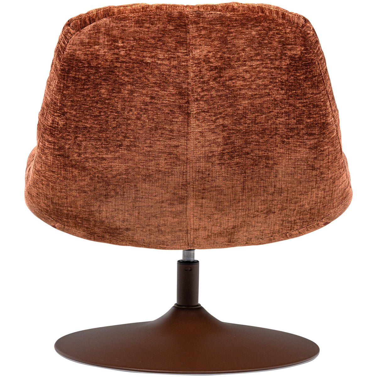 Elvi Chenille Swivel Armchair