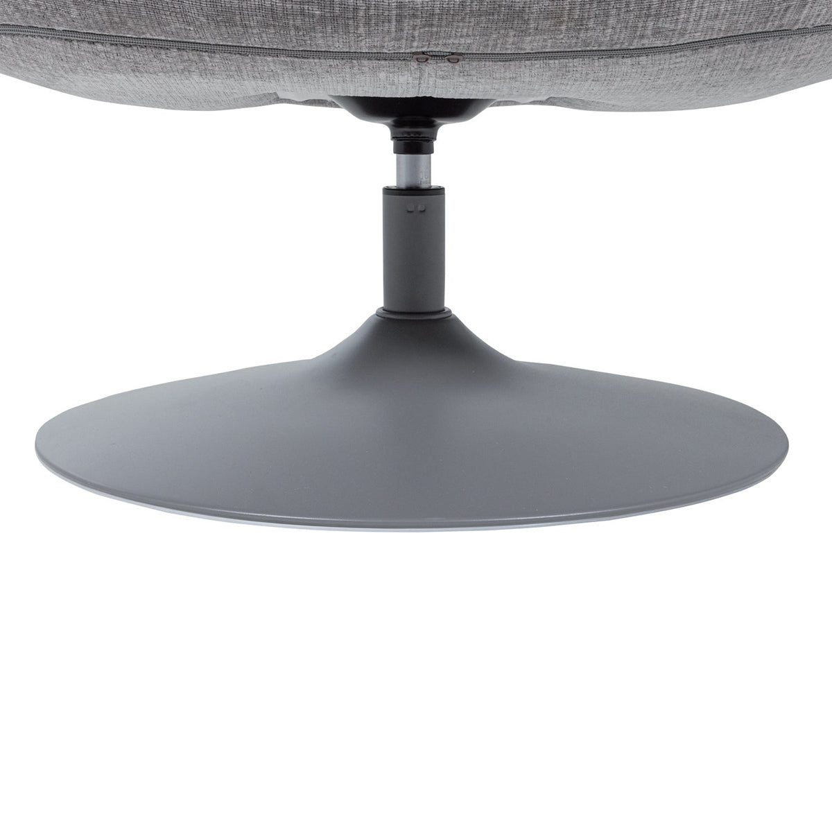 Elvi Chenille Swivel Armchair