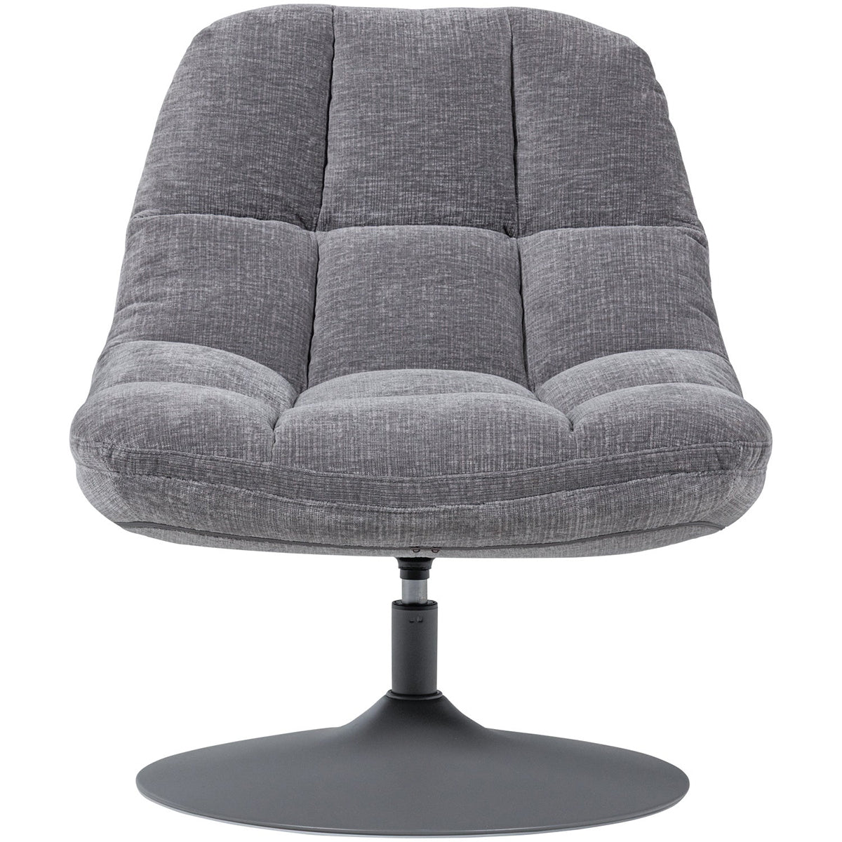 Elvi Chenille Swivel Armchair