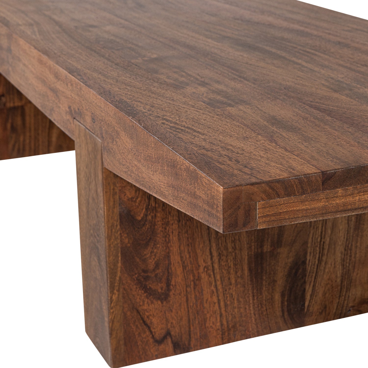 Eron Acacia Wood Coffee Table