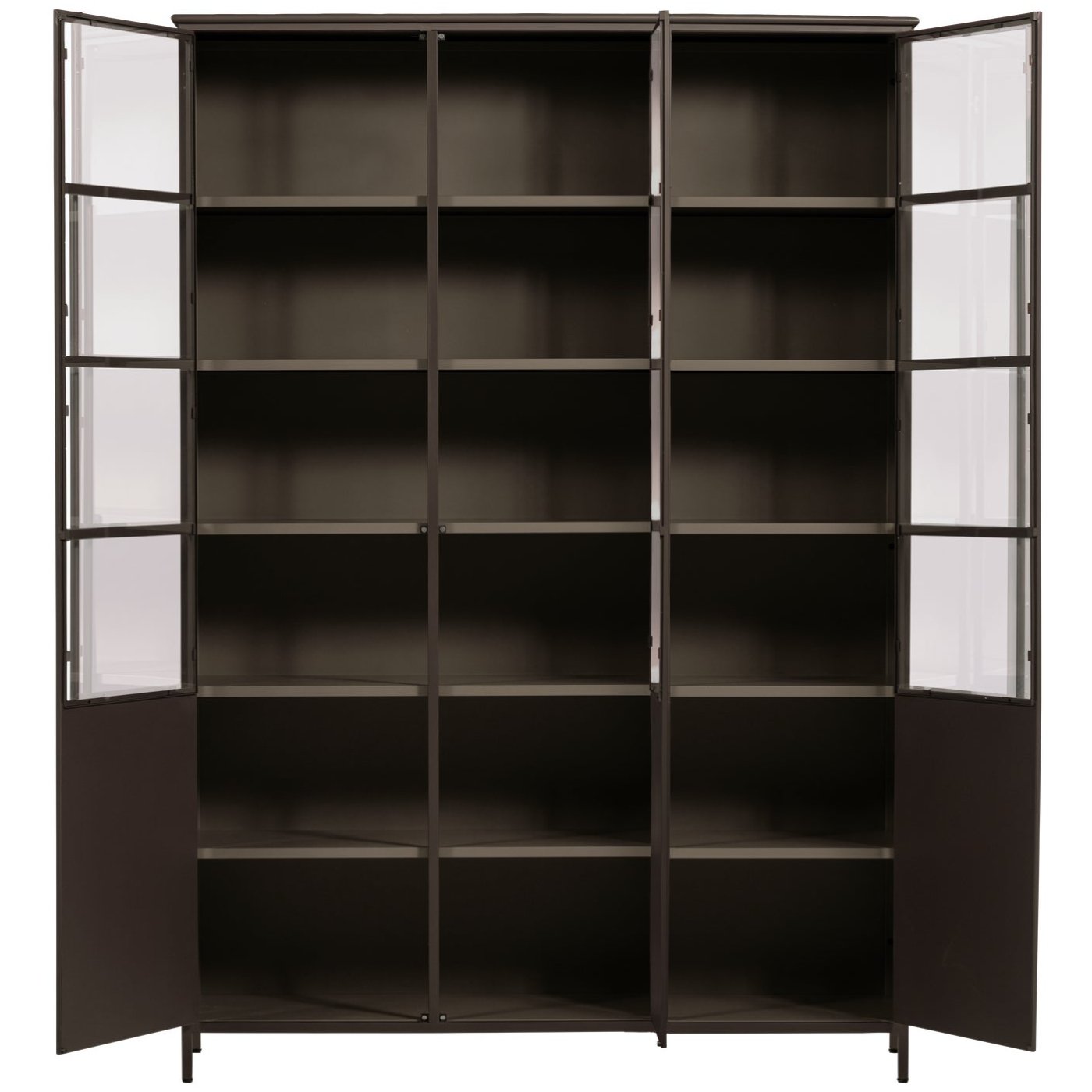 Exhibit Metal 3 Doors Cabinet