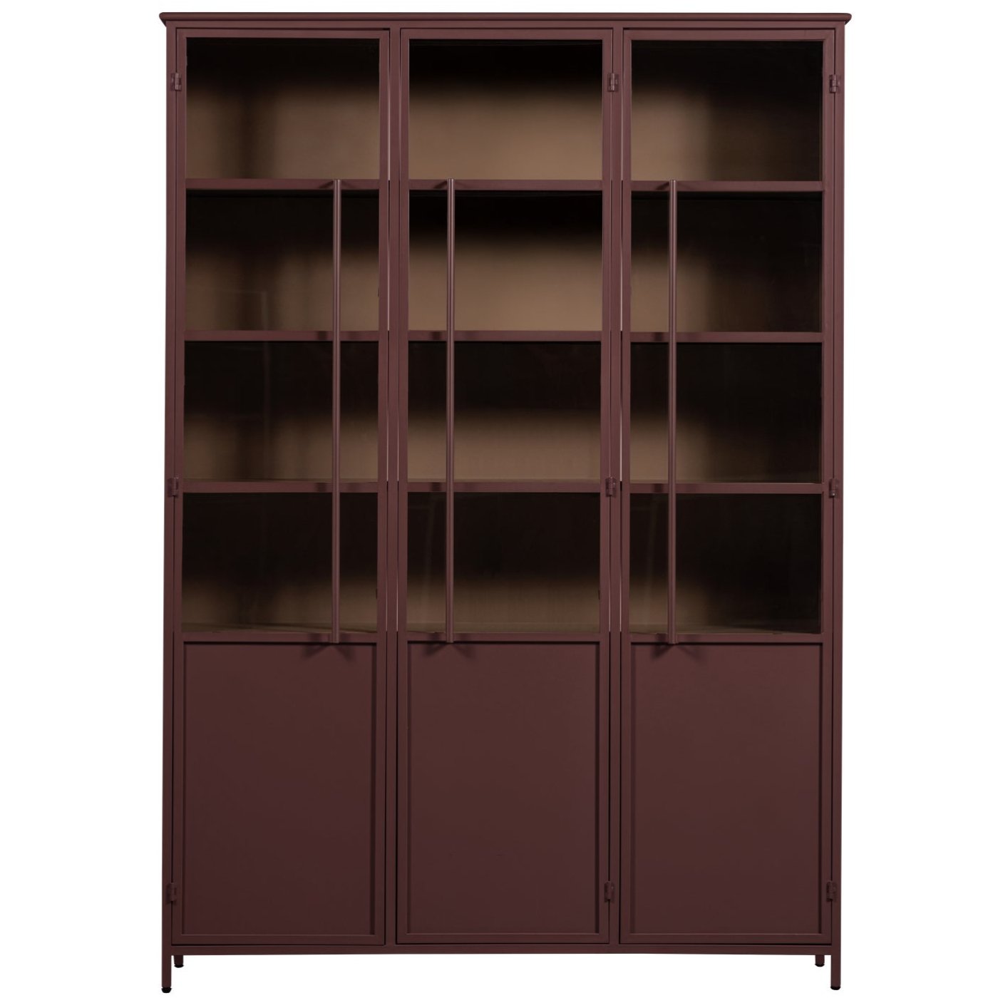 Exhibit Metal 3 Doors Cabinet