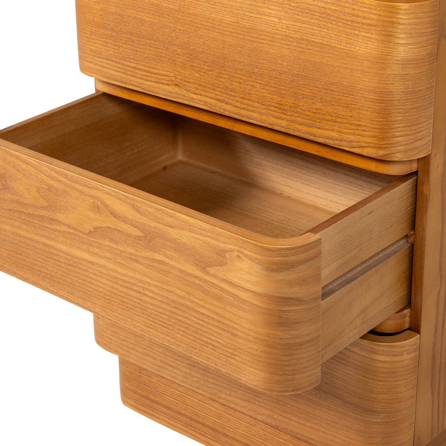 Fejo Brown 4 Drawers Dresser