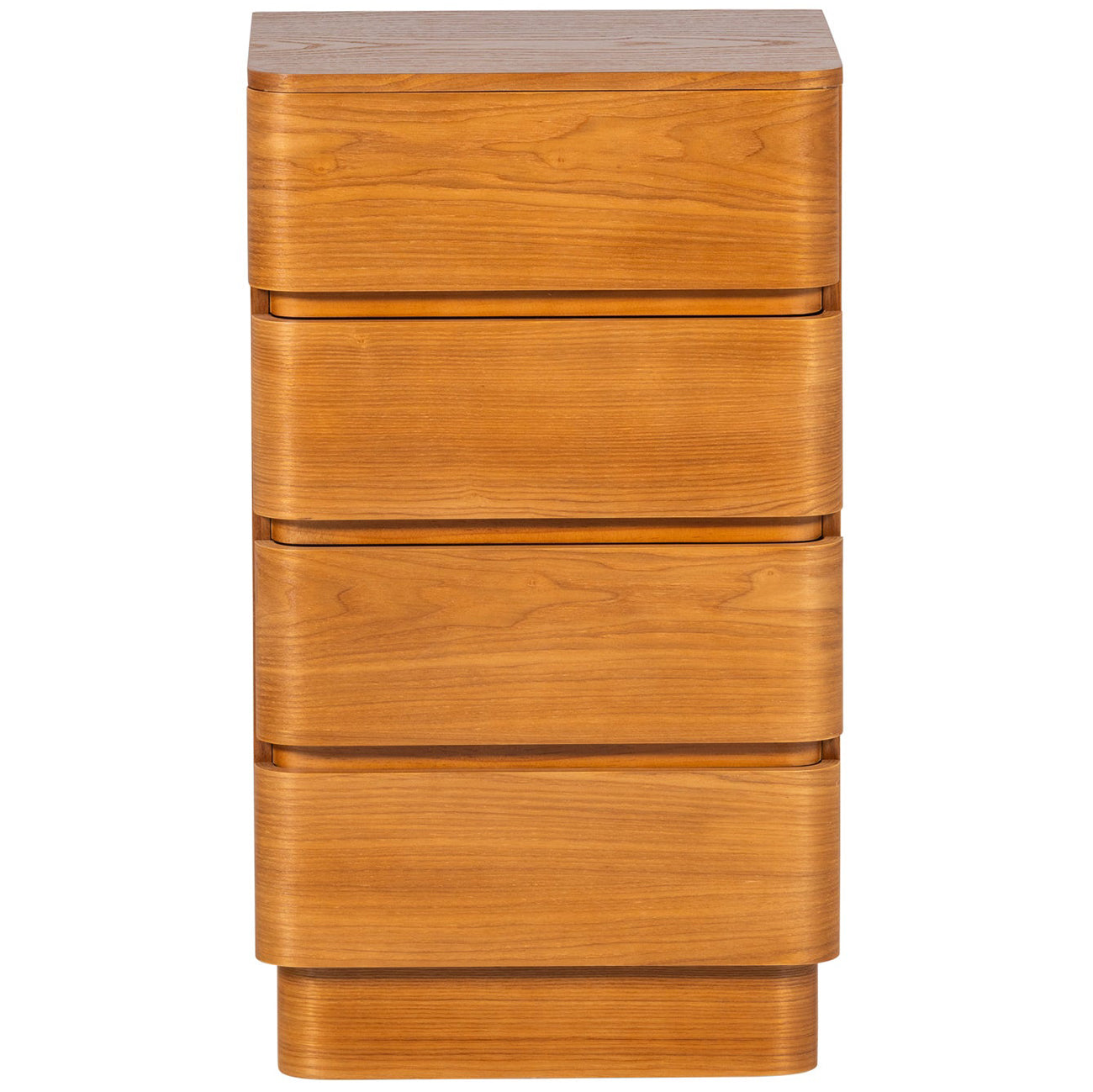 Fejo Brown 4 Drawers Dresser