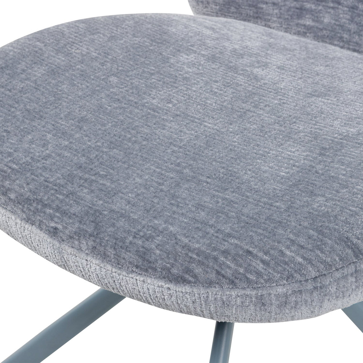 Femke Chenille Swivel Dining Chair