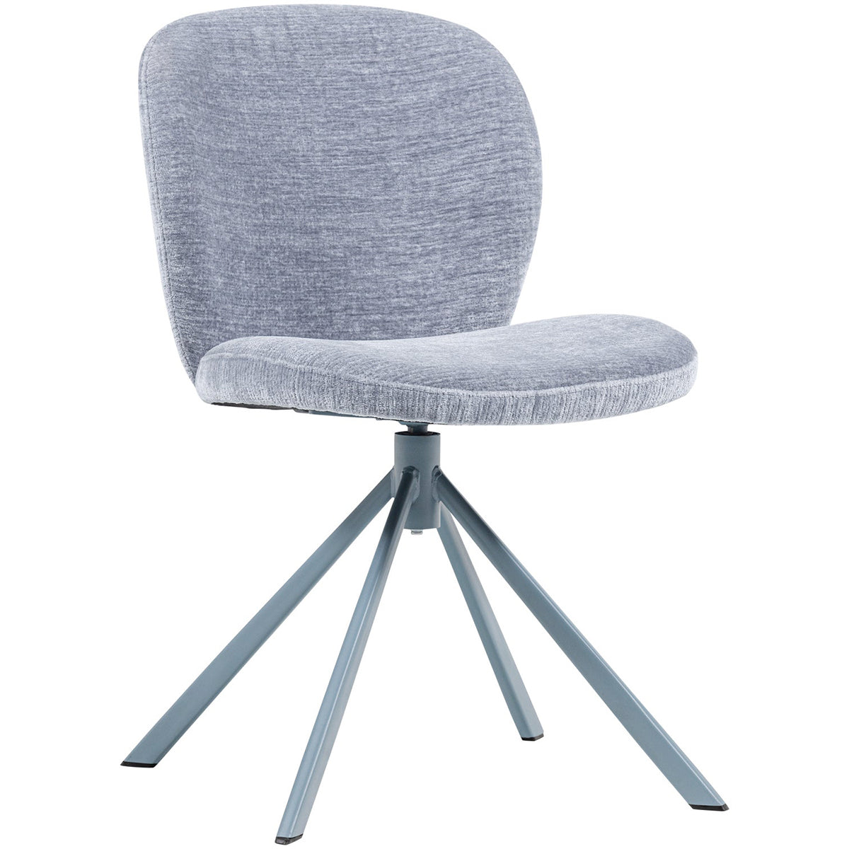 Femke Chenille Swivel Dining Chair