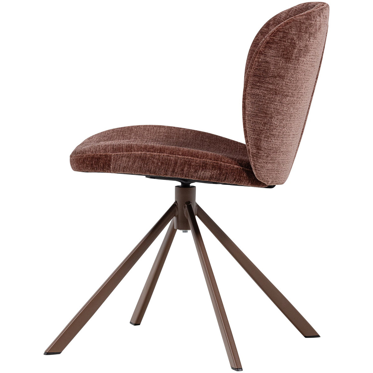 Femke Chenille Swivel Dining Chair