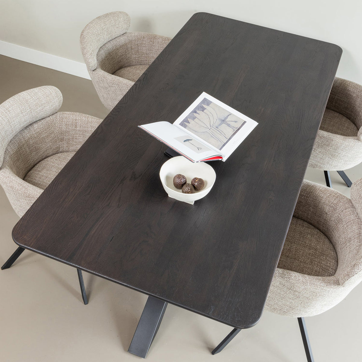 Fenne Cave Swivel Dining Chair