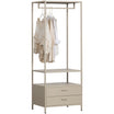 Ferris Sand Open Wardrobe