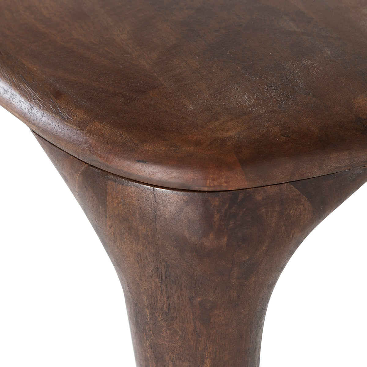Fiore Dark Brown Mango Wood Dining Table