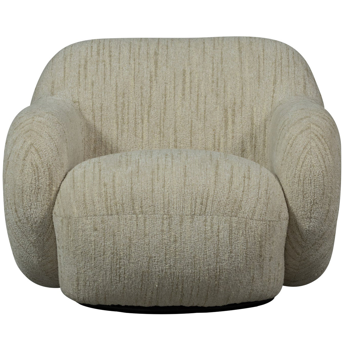 Folke Chenilla Swivel Armchair